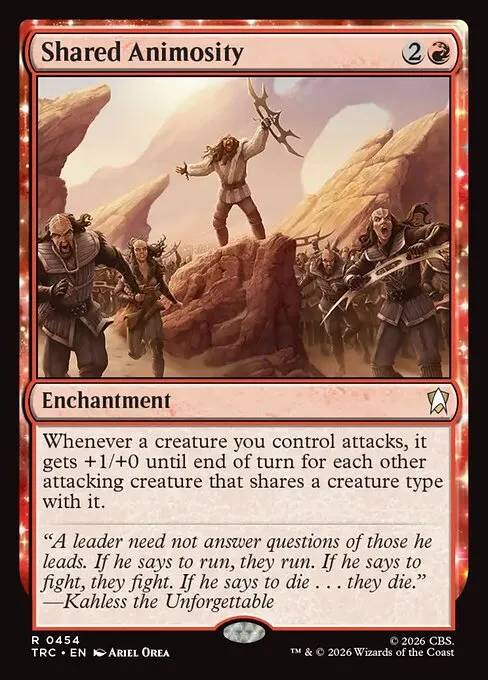 Shared Animosity - Foil