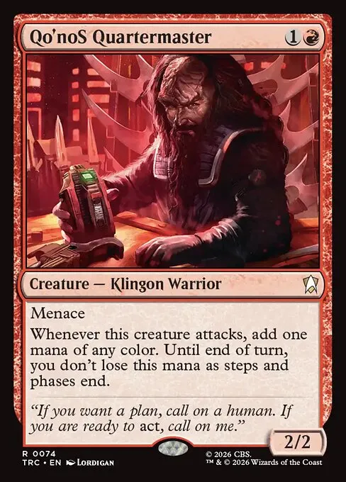 Qo'noS Quartermaster - Foil
