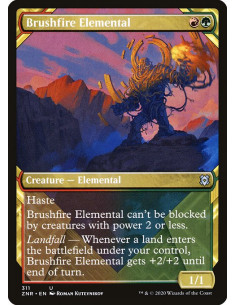 Brushfire Elemental - Foil