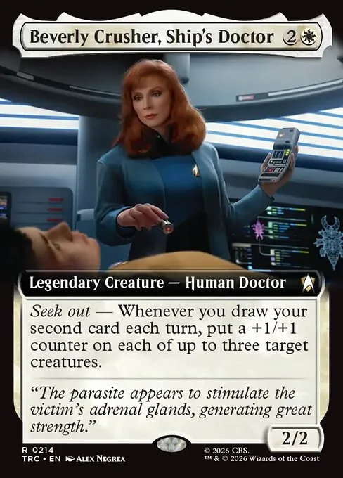 Beverly Crusher, Ship's Doctor