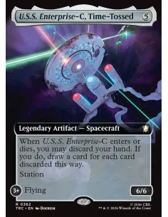 U.S.S. Enterprise-C, Time-Tossed - Foil
