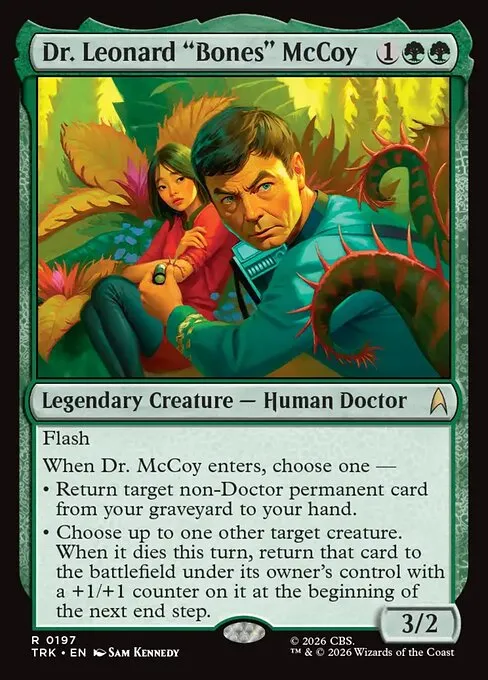 Dr. Leonard "Bones" McCoy - Foil