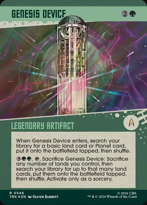 Genesis Device - Foil