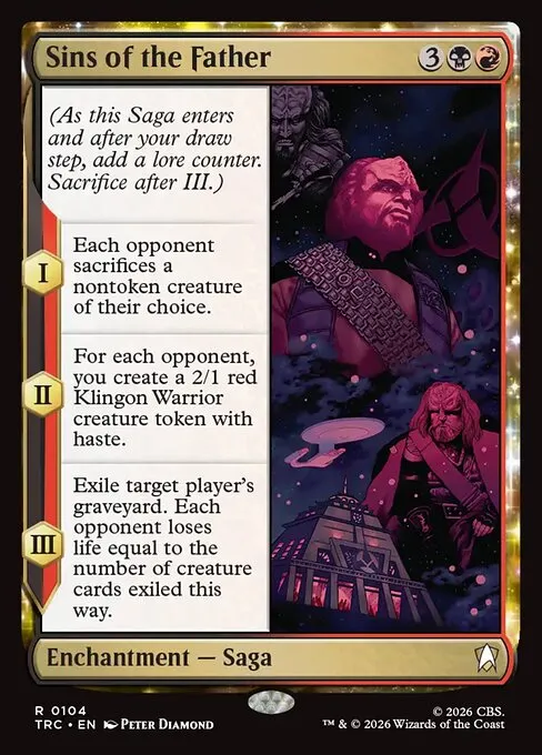 Sins of the Father - Foil