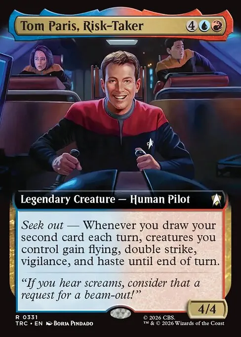 Tom Paris, Risk-Taker