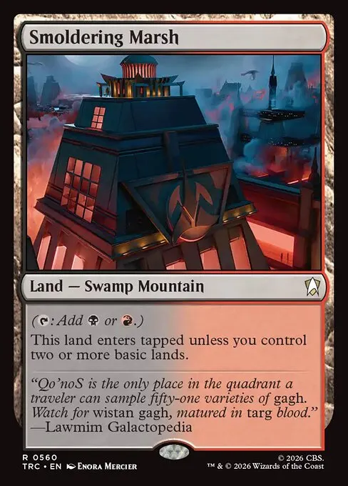 Smoldering Marsh - Foil