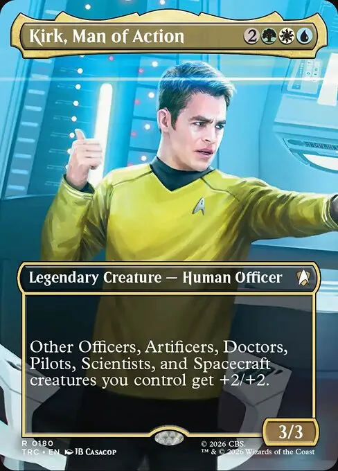 Kirk, Man of Action