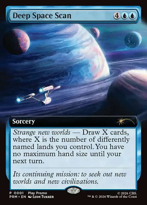 Deep Space Scan - Foil