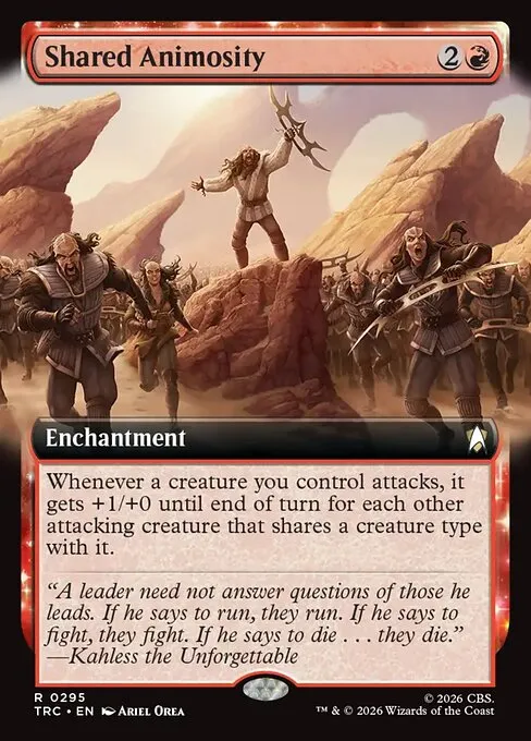 Shared Animosity - Foil