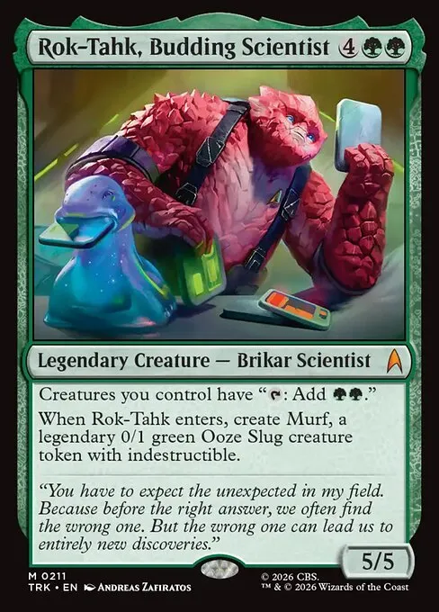 Rok-Tahk, Budding Scientist - Foil