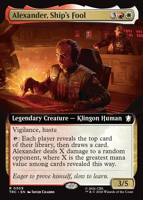 Alexander, Ship's Fool - Foil