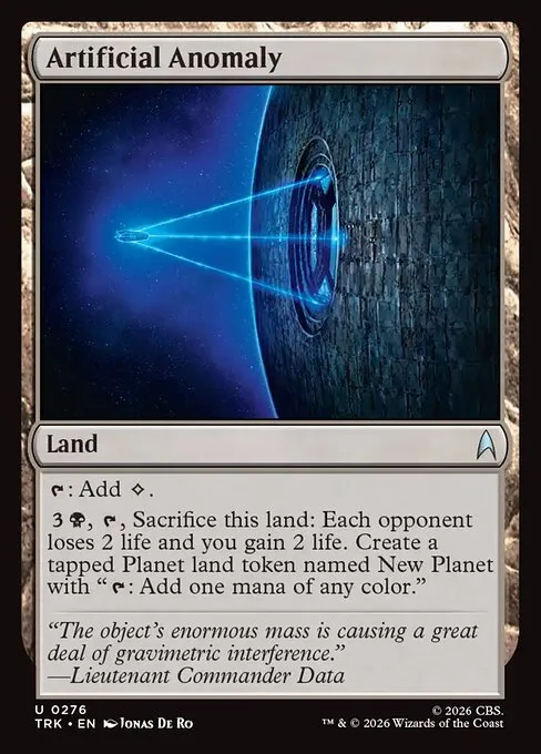 Artificial Anomaly - Foil