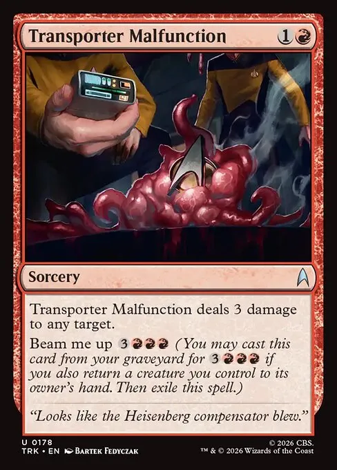 Transporter Malfunction - Foil