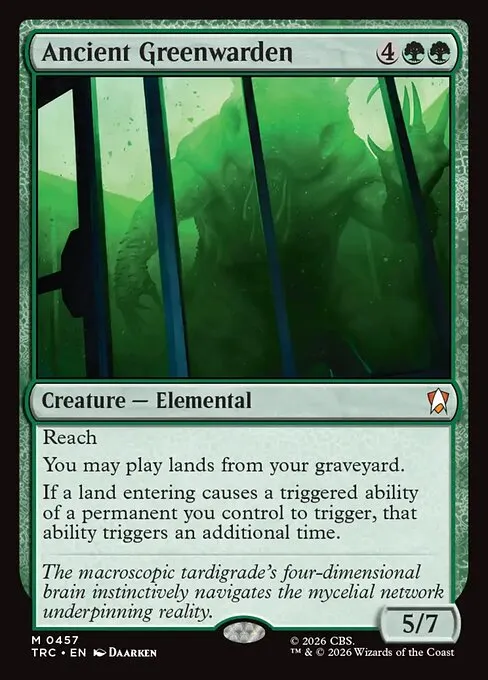 Ancient Greenwarden - Foil