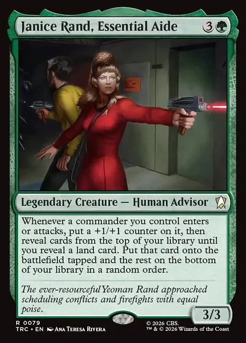 Janice Rand, Essential Aide - Foil