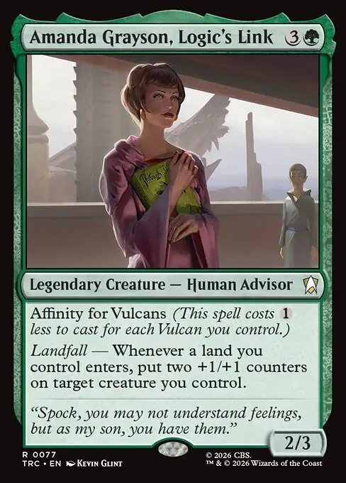 Amanda Grayson, Logic's Link - Foil