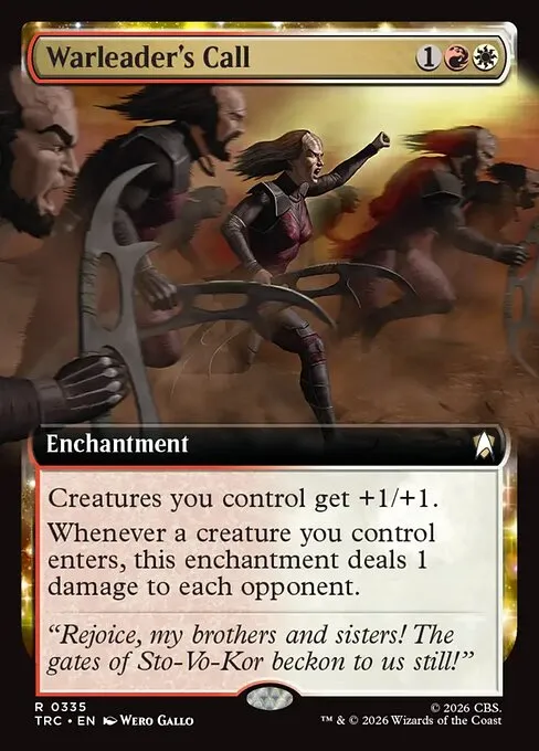 Warleader's Call - Foil
