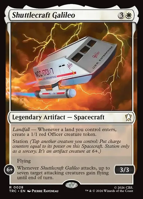 Shuttlecraft Galileo - Foil