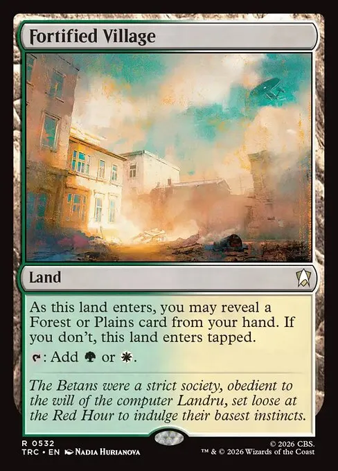 Fortified Village - Foil