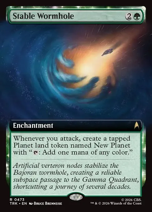 Stable Wormhole - Foil