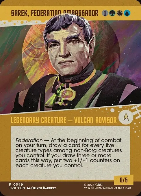 Sarek, Federation Ambassador - Foil