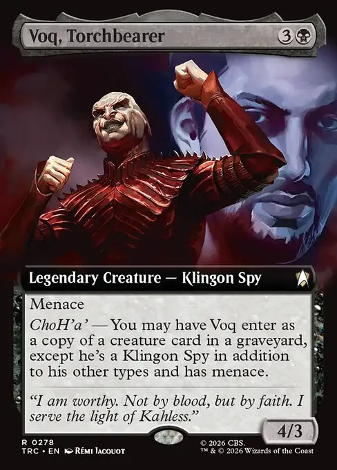 Voq, Torchbearer - Foil
