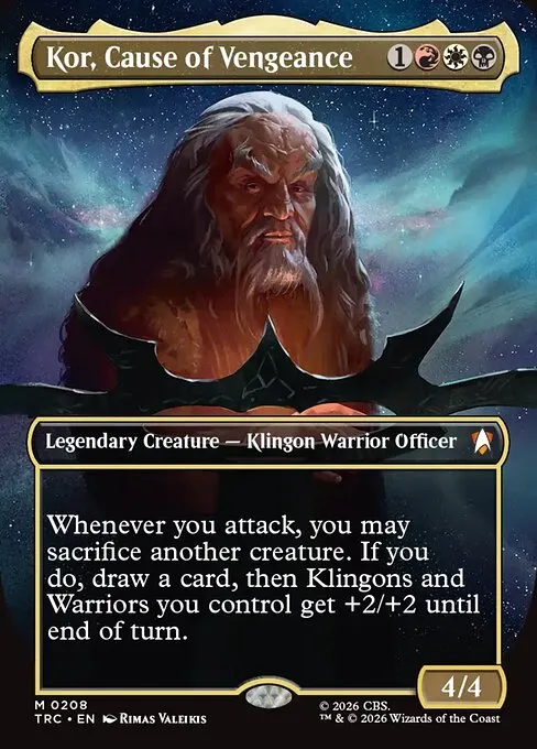 Kor, Cause of Vengeance - Foil