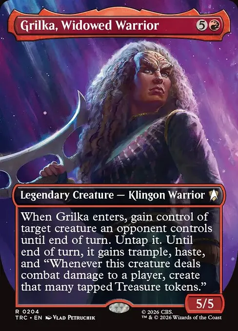 Grilka, Widowed Warrior