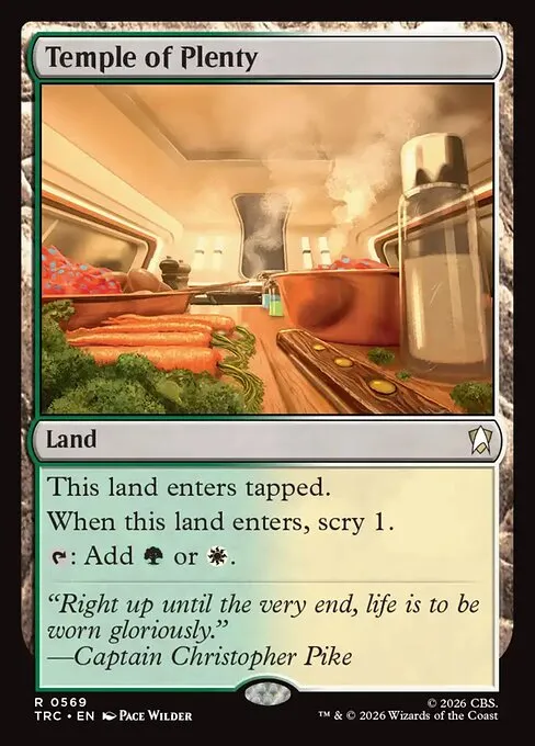 Temple of Plenty - Foil