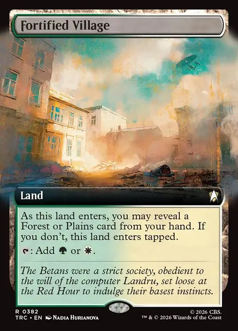 Fortified Village - Foil