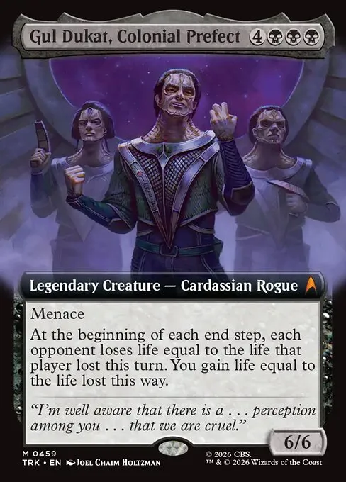 Gul Dukat, Colonial Prefect - Foil