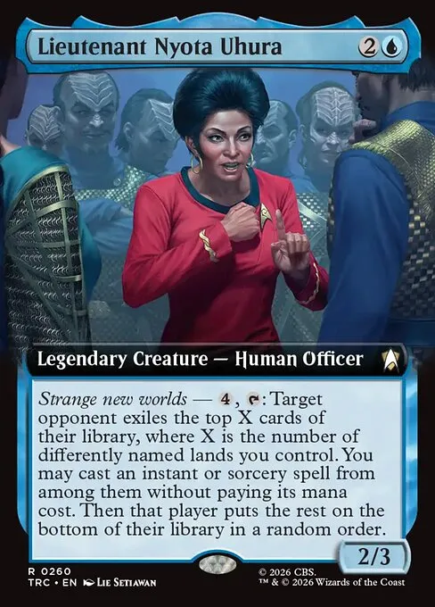 Lieutenant Nyota Uhura - Foil