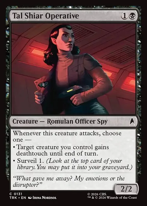 Tal Shiar Operative - Foil