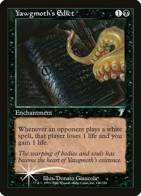 Yawgmoth's Edict - Foil
