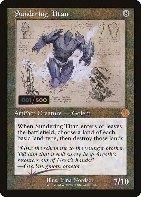 Sundering Titan - Foil