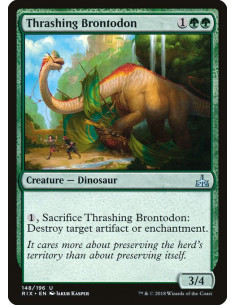 Thrashing Brontodon - Foil