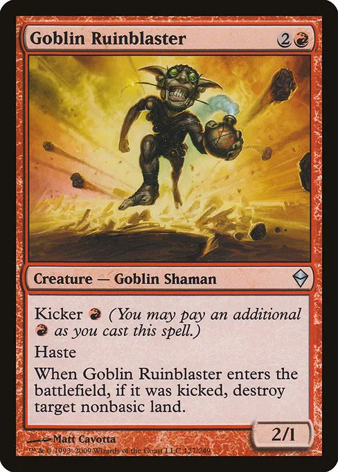 Goblin Ruinblaster - Foil