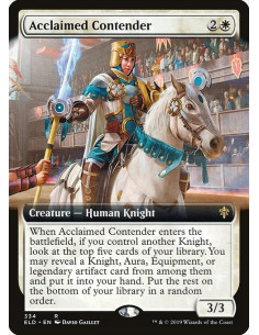 Acclaimed Contender - Foil