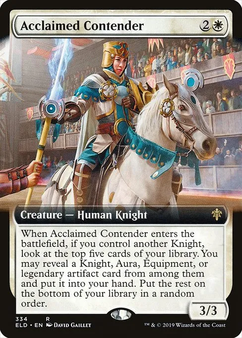 Acclaimed Contender - Foil