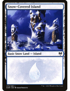 Snow-Covered Island