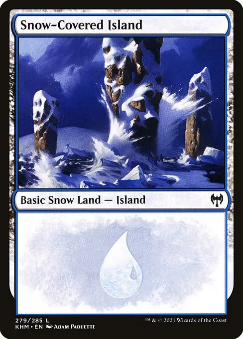 Snow-Covered Island - Foil