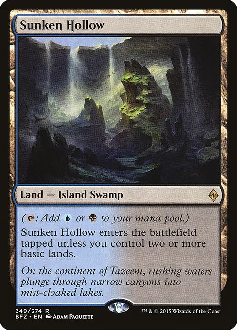 Sunken Hollow - Foil