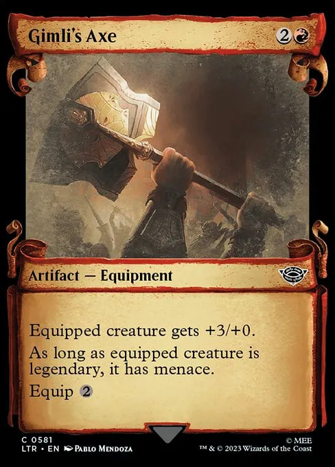 Gimli's Axe - Foil
