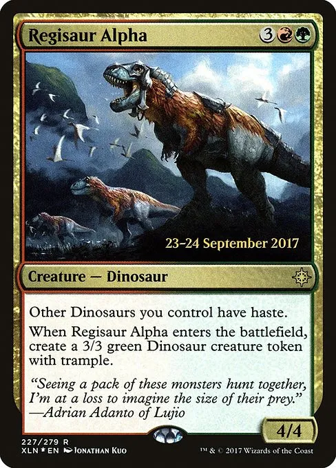 Regisaur Alpha - Foil