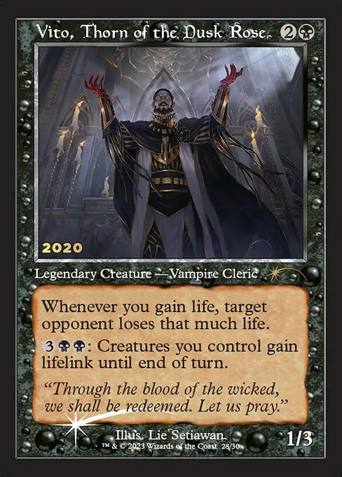 Vito, Thorn of the Dusk Rose - Foil