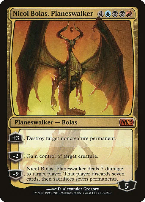 Nicol Bolas, Planeswalker - Foil