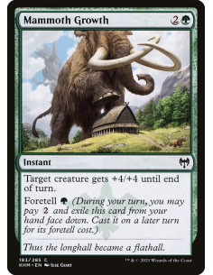 Mammoth Growth - Foil