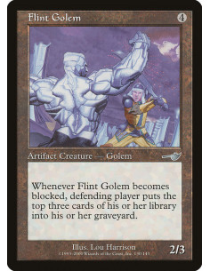 Flint Golem - Foil