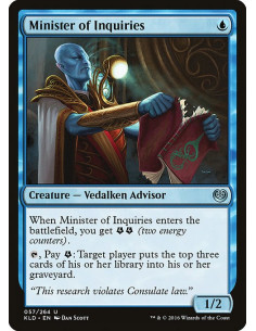 Minister of Inquiries - Foil