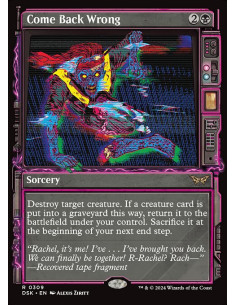 Come Back Wrong - Foil